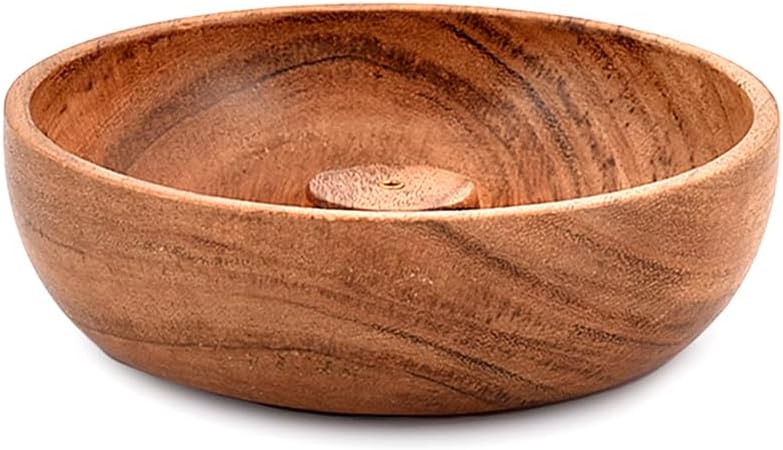 Samhita Acacia Wood Incense Stick Holder