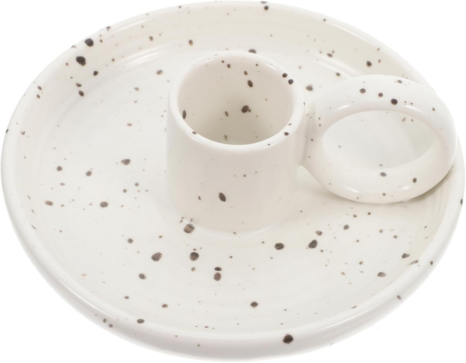 Garneck Ceramic Incense and Candle Holder with Handle