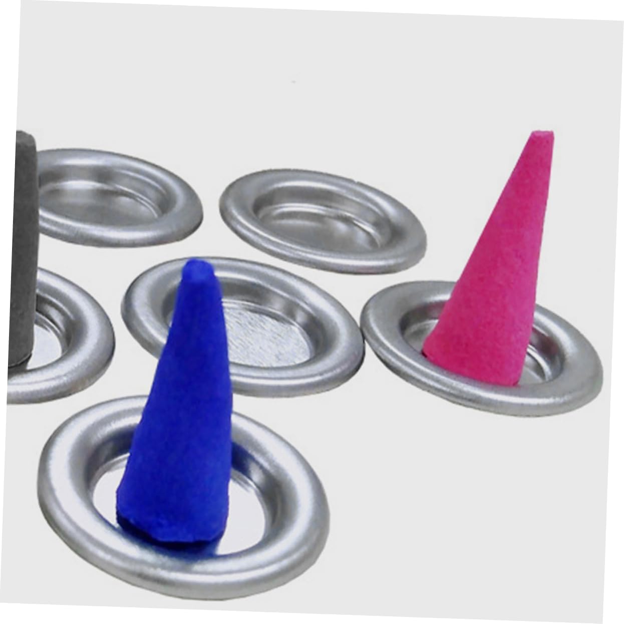 ABOOFAN 20 Pcs Alloy Incense Tray Burner for Home Decor