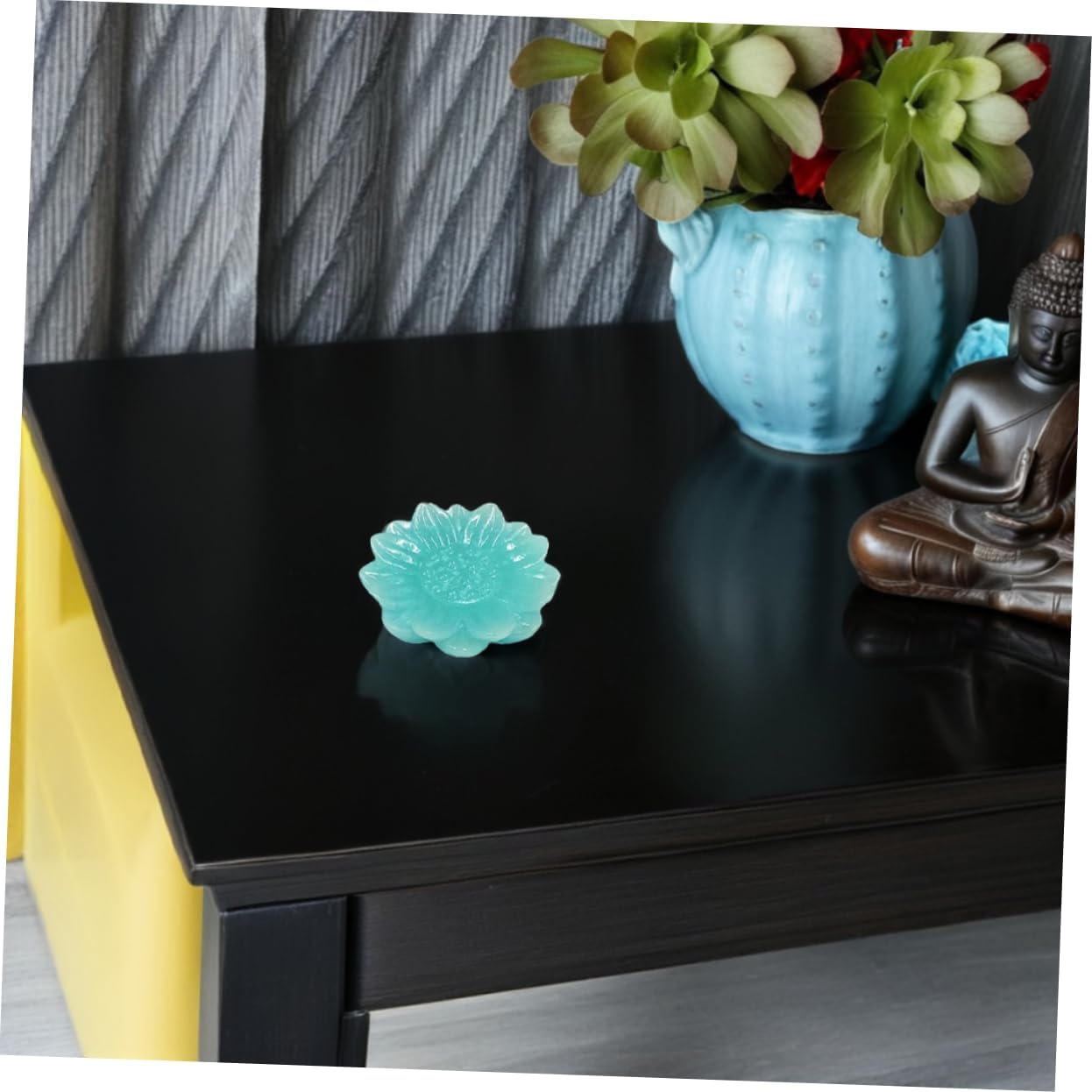 Ciieeo Multicolored Resin Incense Holder Set for Meditation