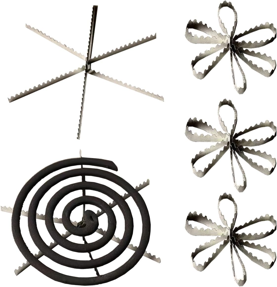 10 Pack Mosquito Coil Holder Grid Pad for Burning