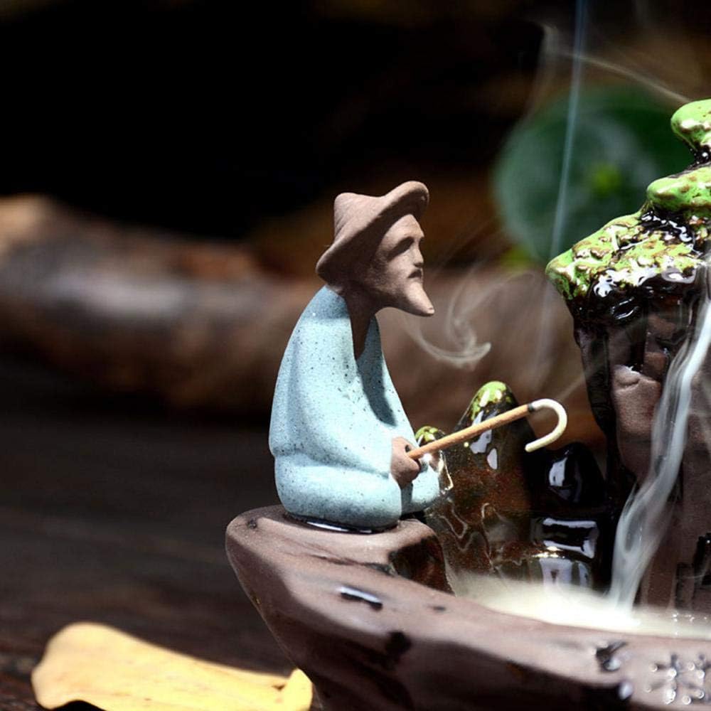 Guilin Landscape Incense Burner Porcelain Holder