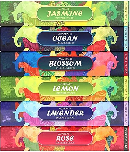 Pavo Cristatus Incense Sticks Variety Pack 120 Sticks