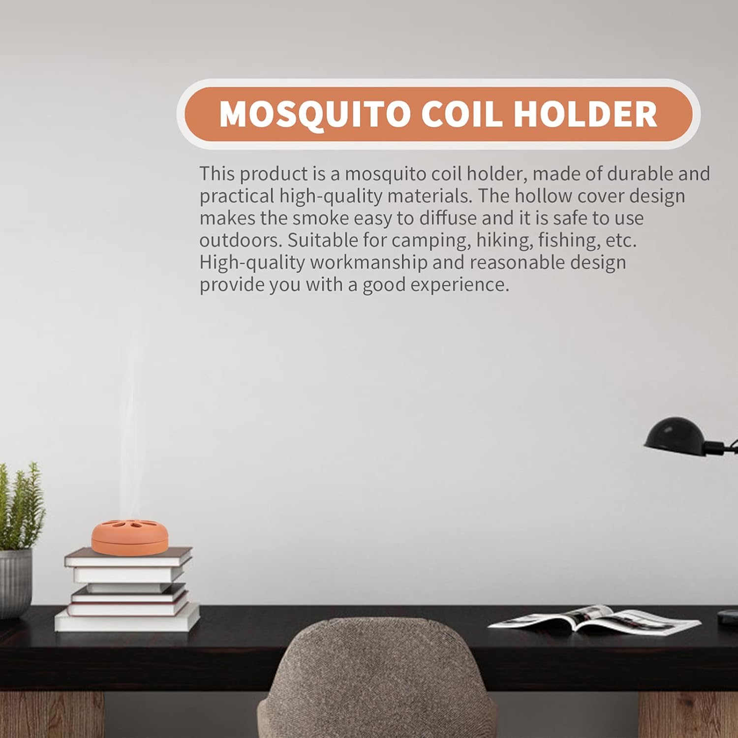 BESPORTBLE 2Pcs Resin Mosquito Coil Burner Holder