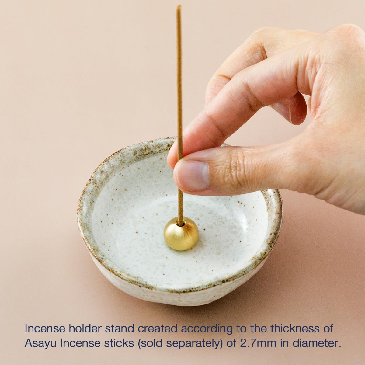 Asayu Japan Mini Incense Holder Set for Sticks
