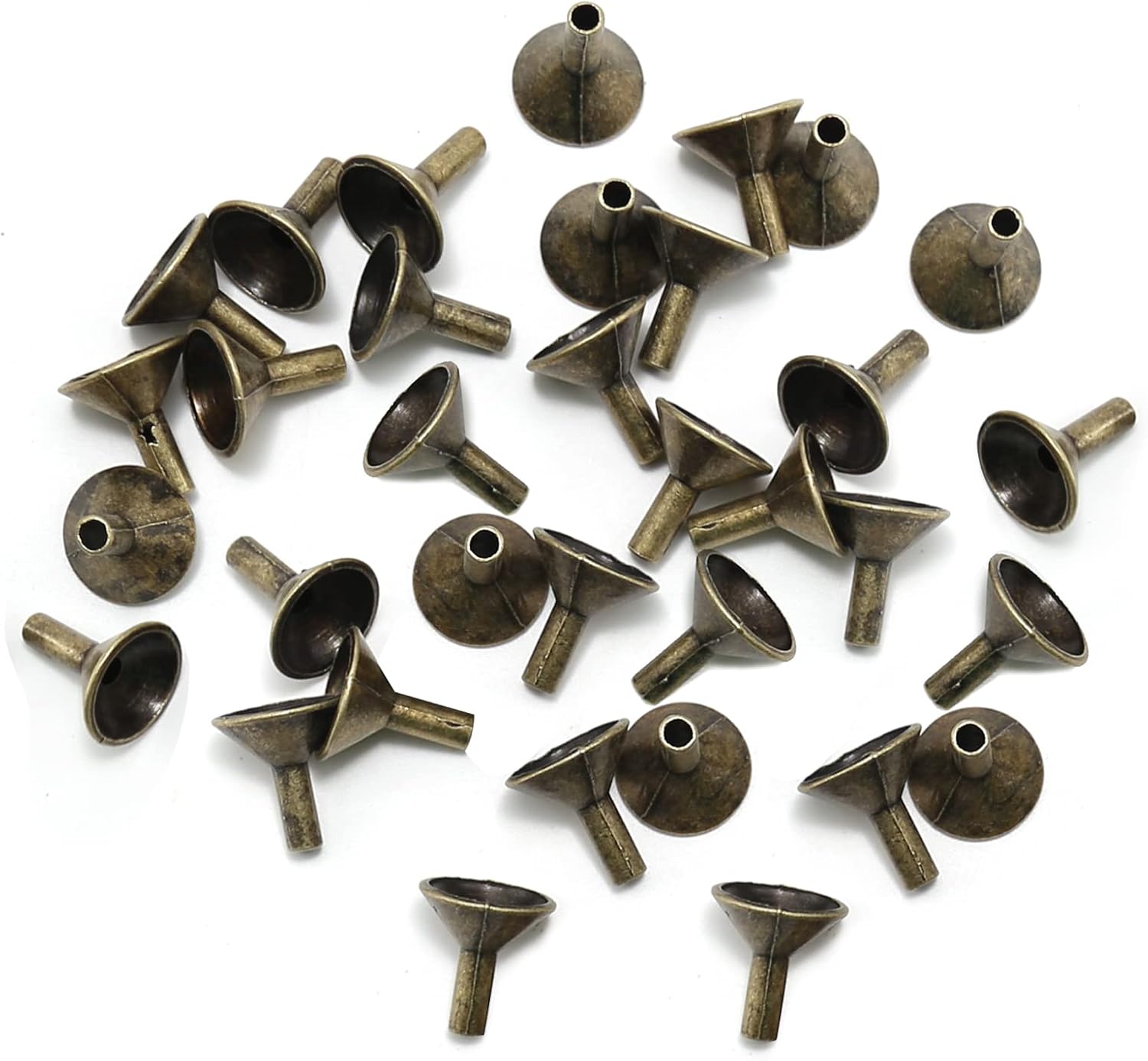 50PCS Metal Incense Stick Funnel Holder Rack Base Waterfall Burner