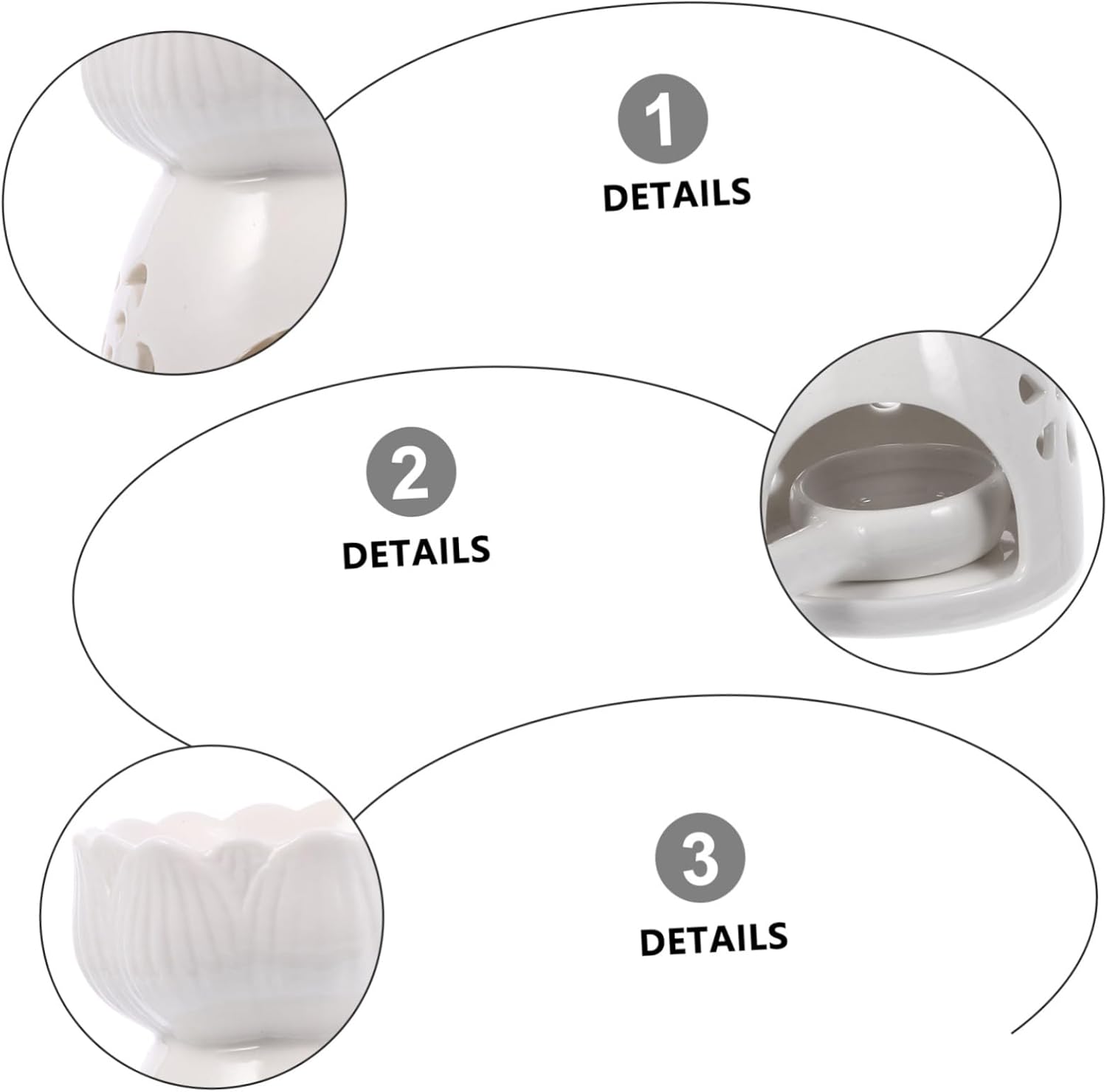 Retro Ceramic Tealight Candle Holder Scent Diffuser