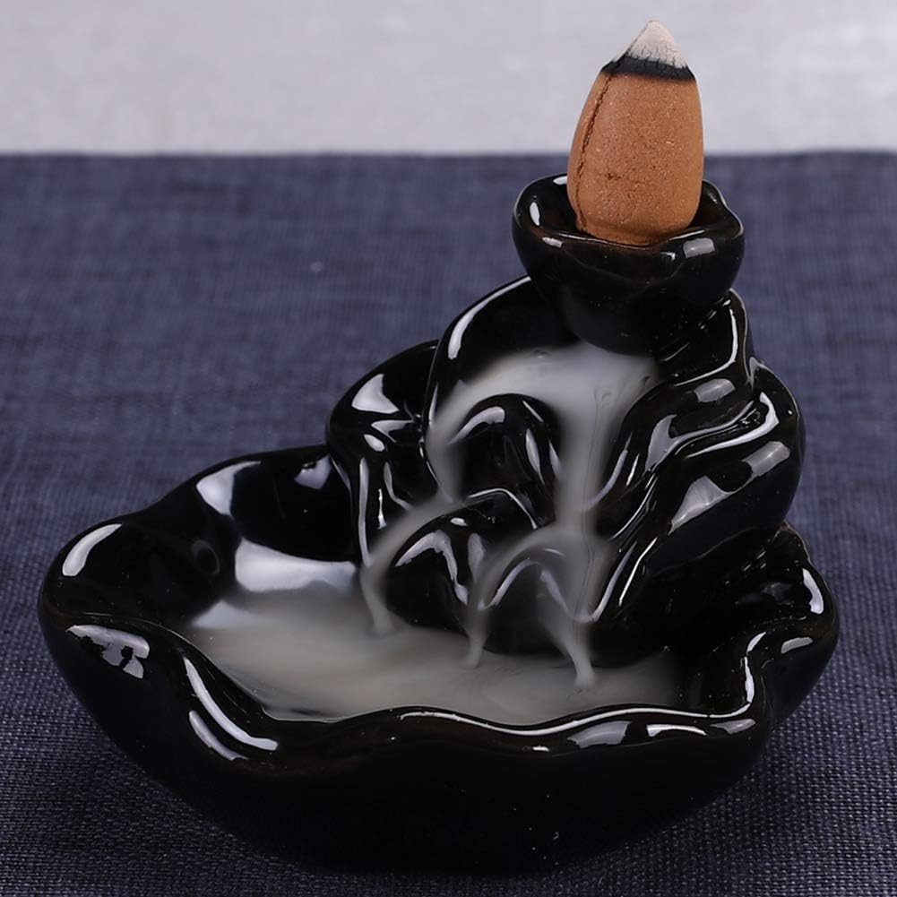 Tumenque Incense Burner Ceramic Backflow Holder