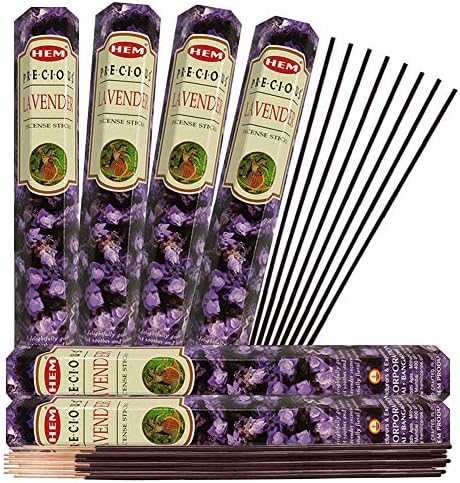 Trumiri Incense Stick Holder Bundle with Lavender Incense Sticks - Pack of 6