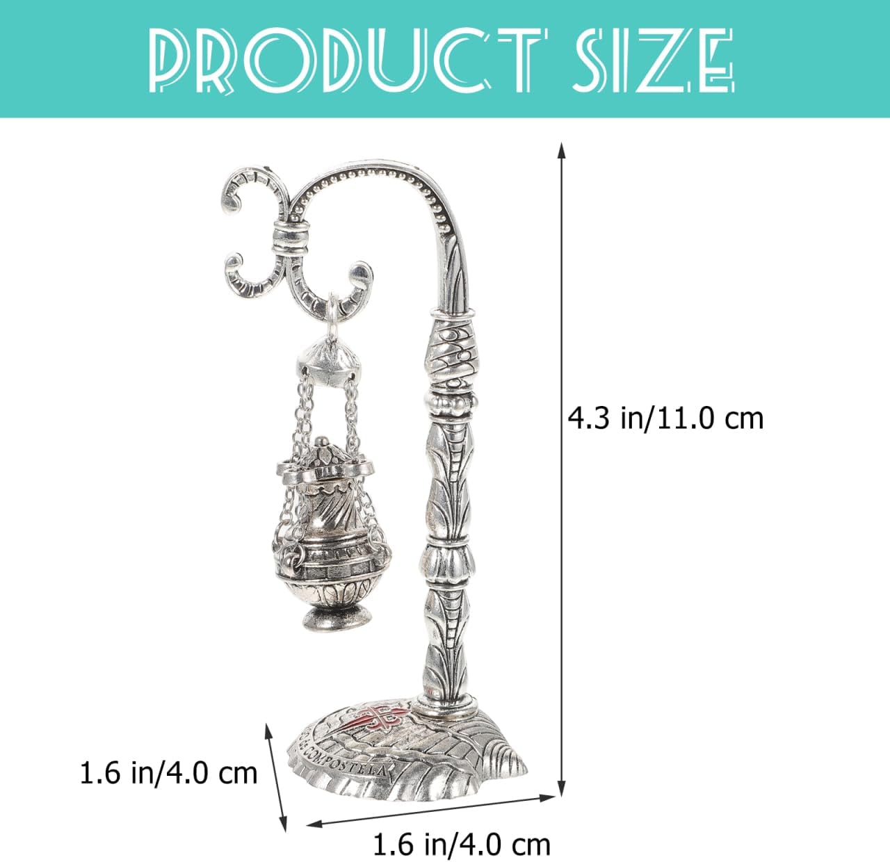 Amosfun Retro Incense Burner Vintage Decor