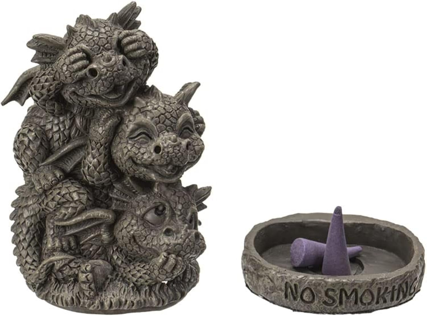 Pacific Giftware Dragon Incense Burner 5 Inch