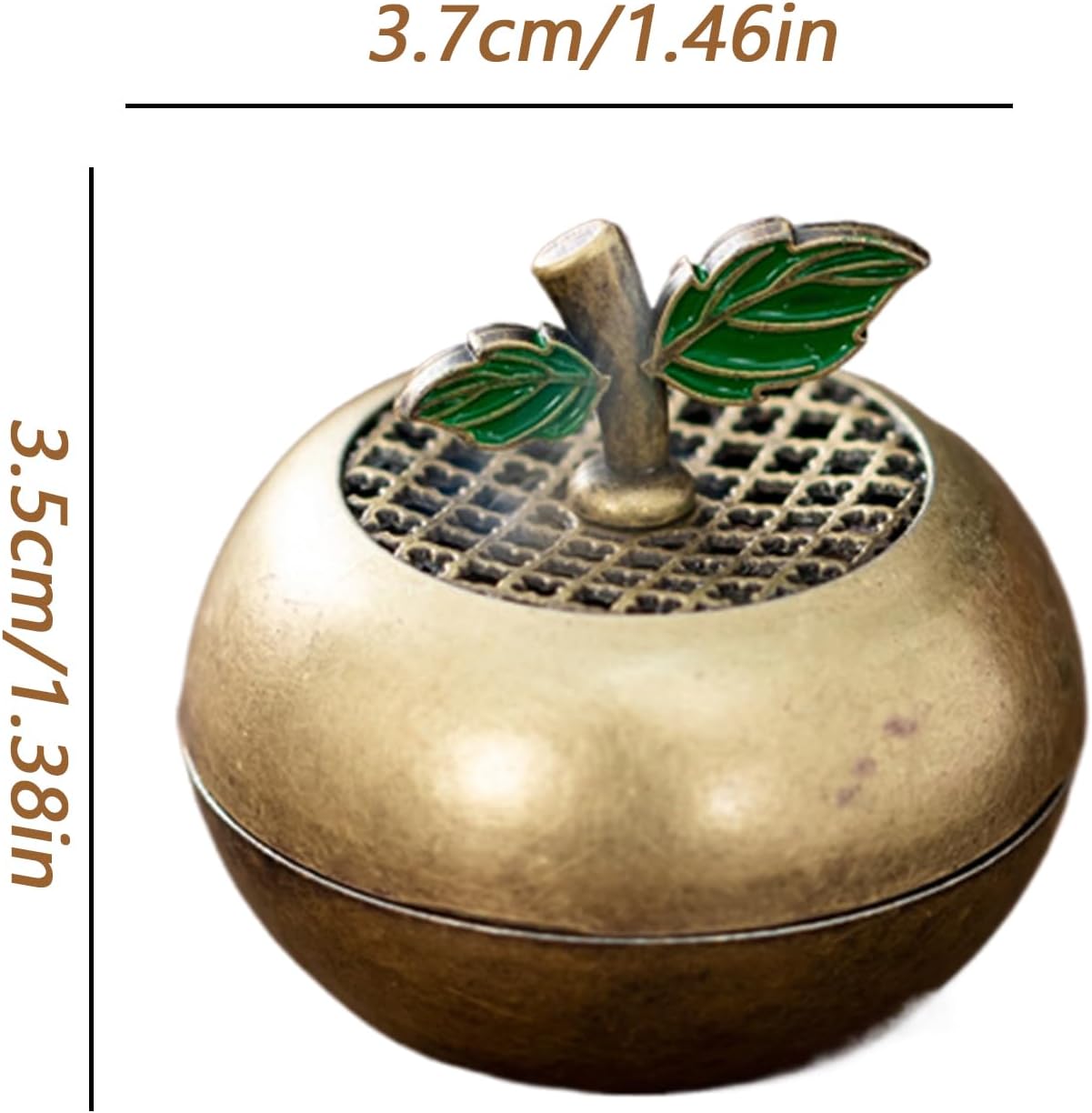 Incense Cone Holder with Chinese Design for Home and Yoga