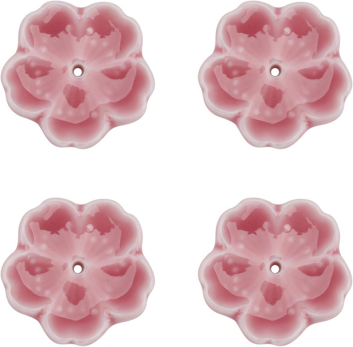 IMIKEYA 4pcs Cherry Blossom Incense Holder Set