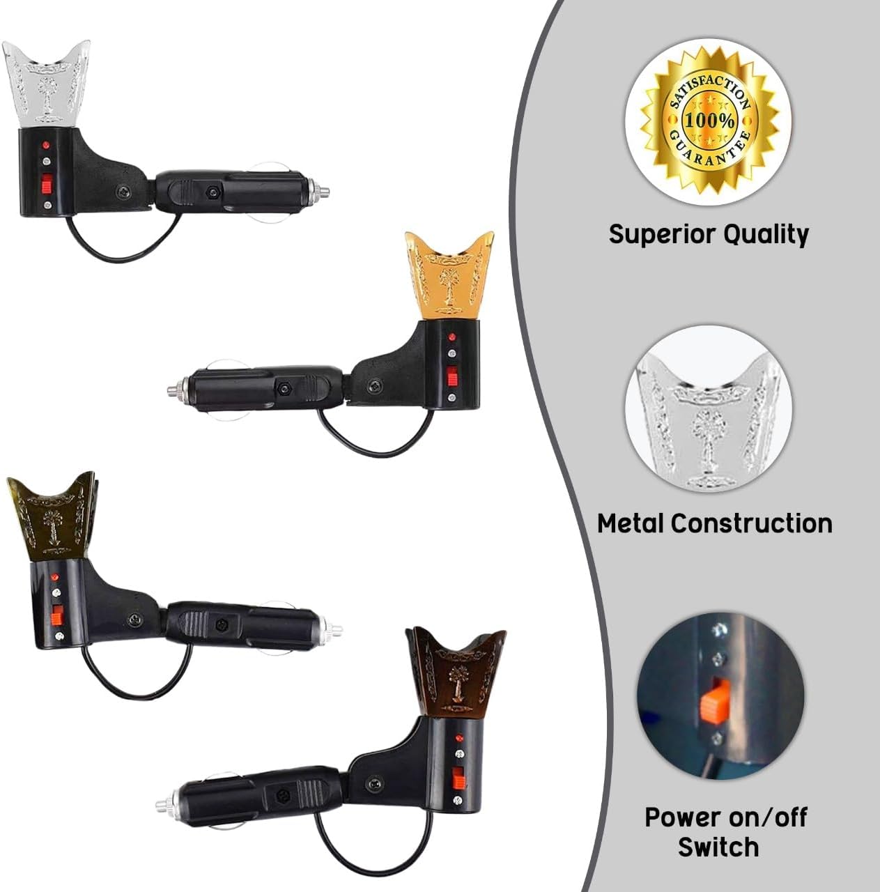 Electric Incense Burner for Car Aromatherapy