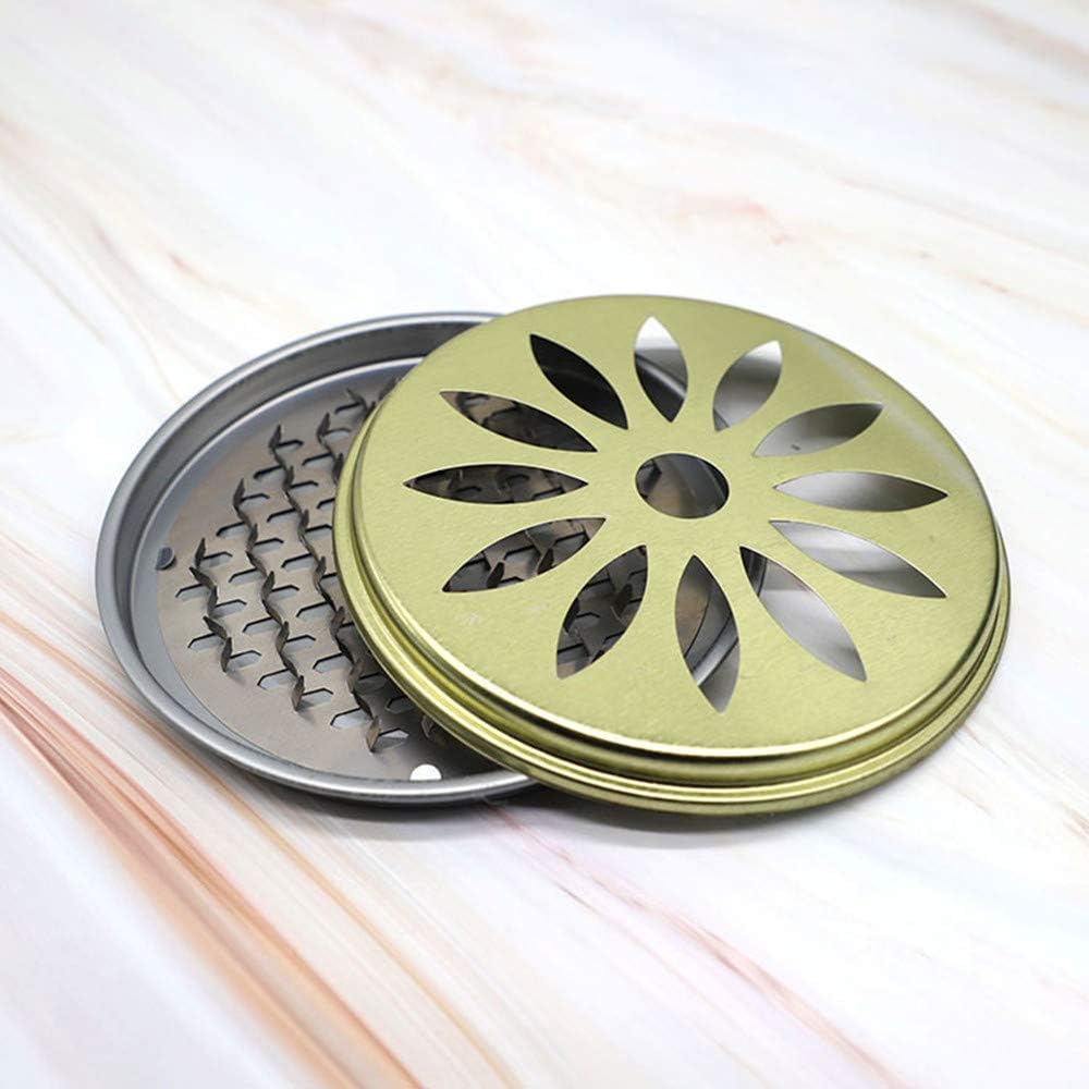 4 Pack Mosquito Coil Holder with Cover for Outdoor Use