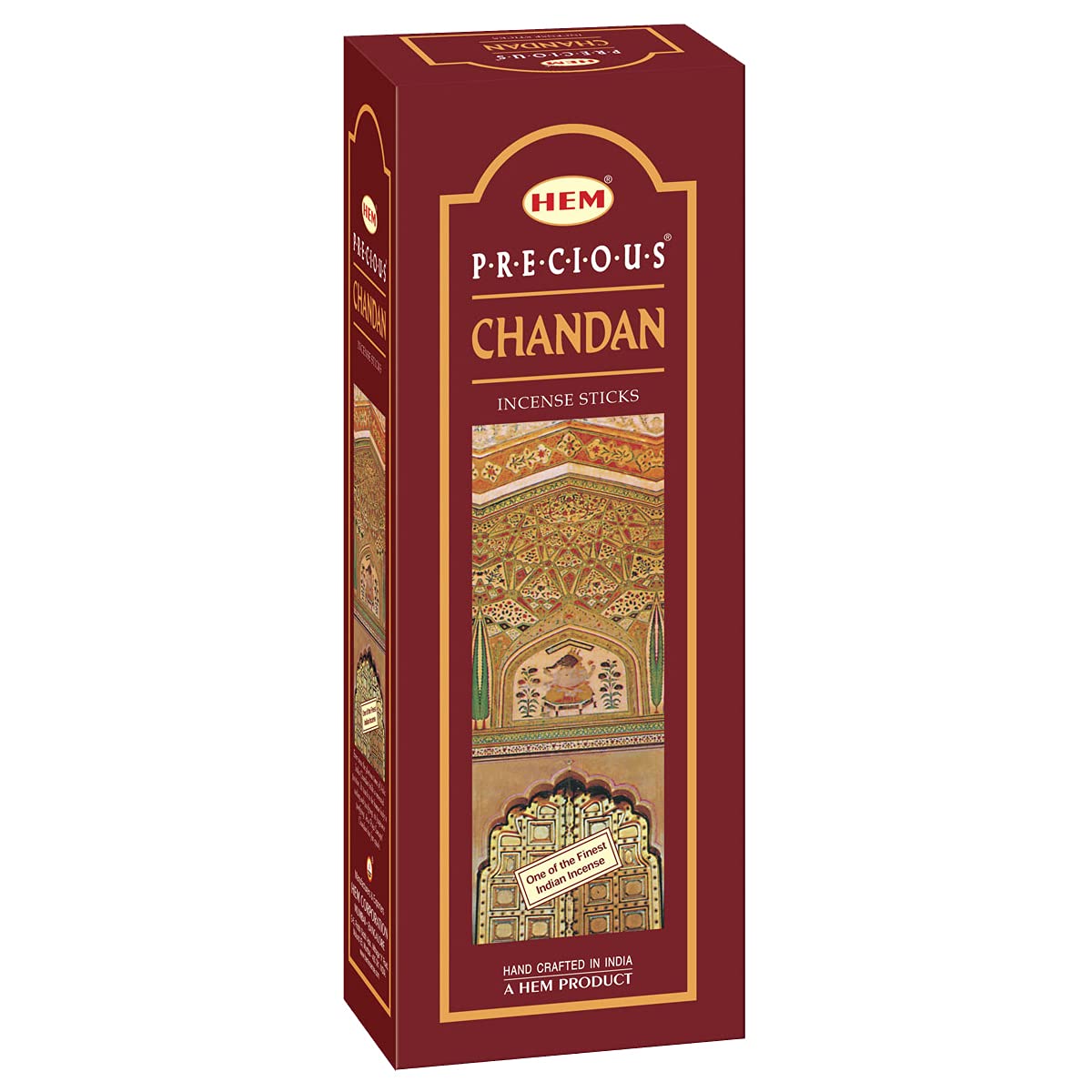 HEM Precious Chandan Incense 120 Count Pack of 1