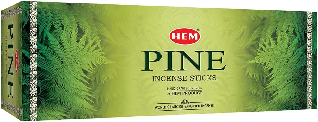 HEM Pine Incense Sticks 20 Per Tube 6 Pack