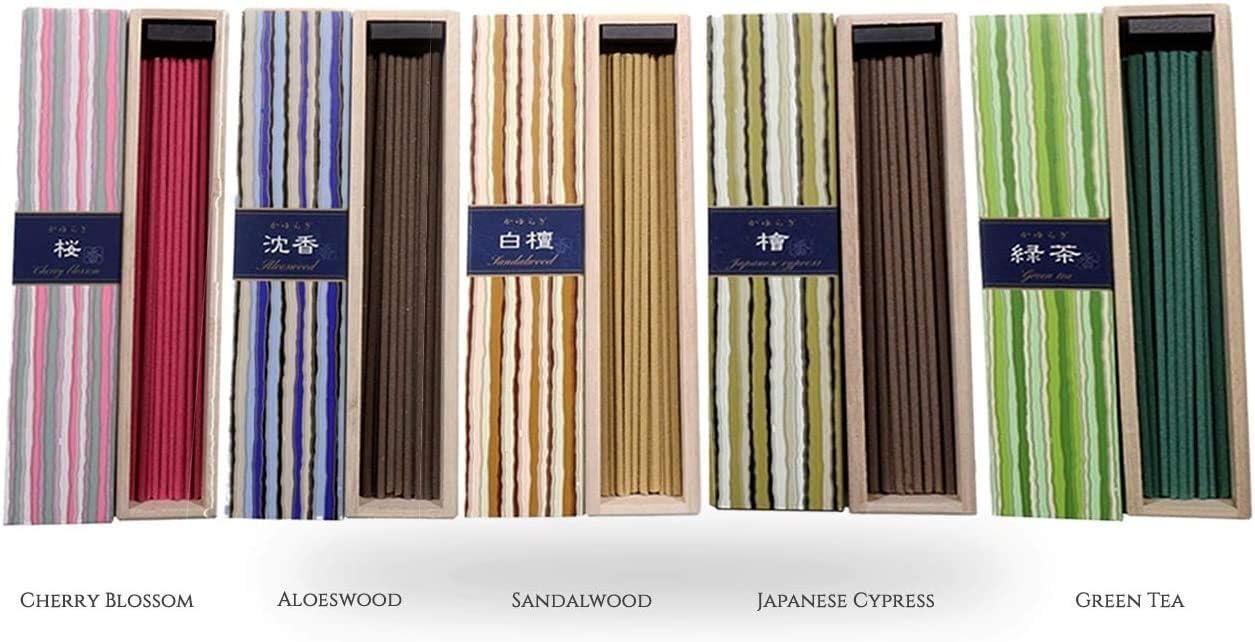 Nippon Kodo Kayuragi Incense Collection 40x5 Bundle