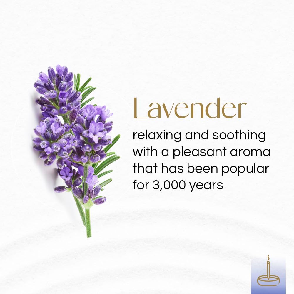 Gonesh Extra Rich Scented Incense Sticks 100 Pack Lavender