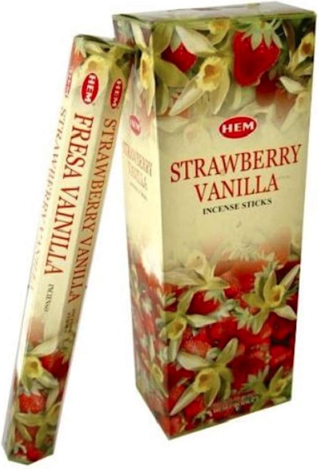 Strawberry Vanilla Incense Box 120 Sticks HEM