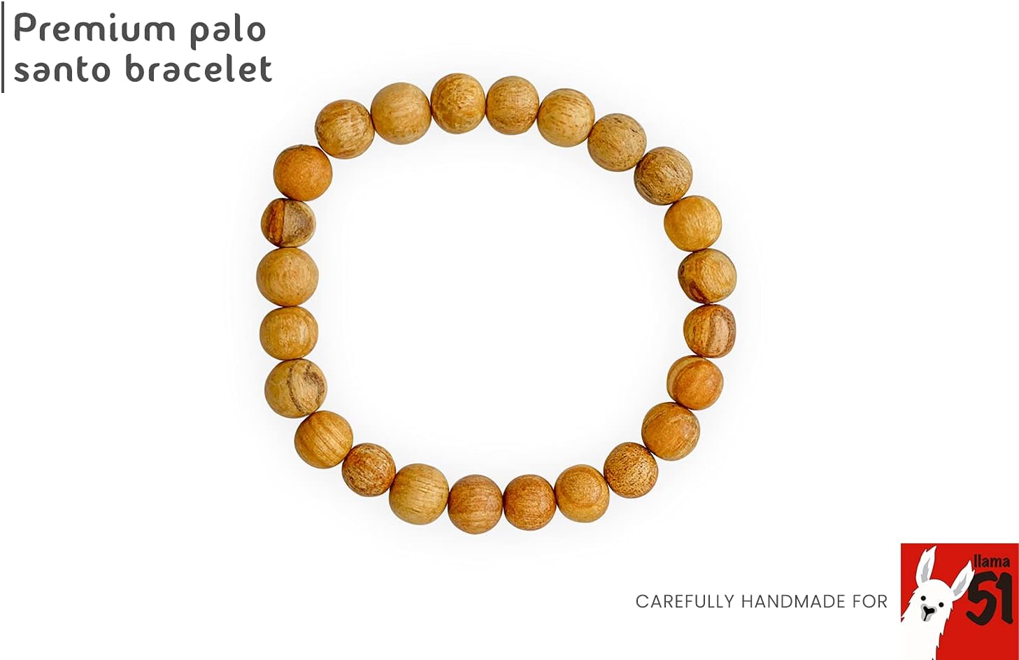 LLAMA 51 Energy Box with Palo Santo Stick and Bracelet
