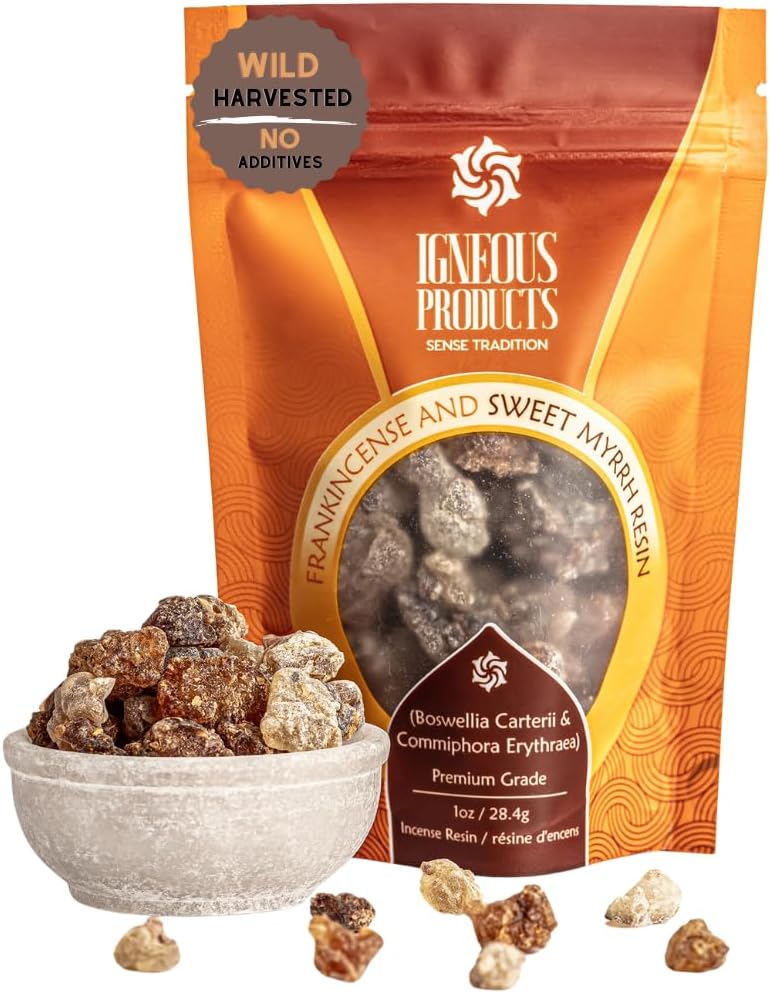 Igneous Products Frankincense Myrrh Resin 1 Oz