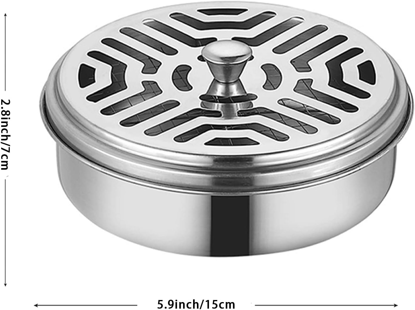 BO SHER 4 Portable Mosquito Coil Holder with Handle