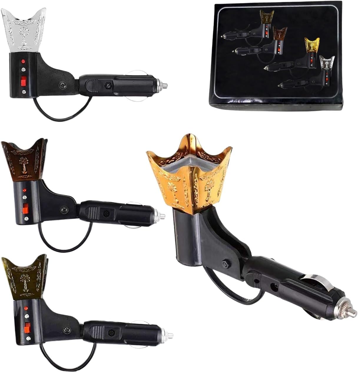 Electric Incense Burner for Car Aromatherapy