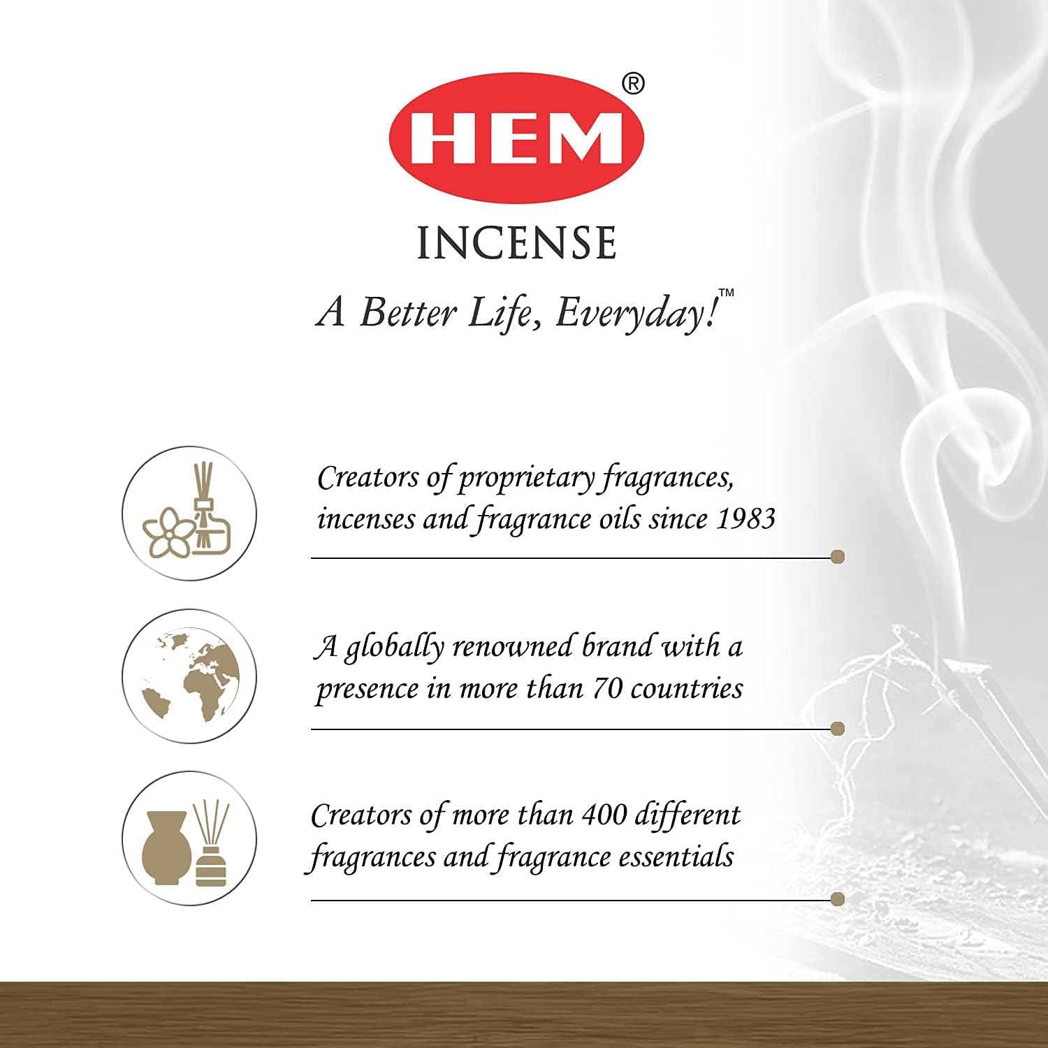 HEM Copal Incense Sticks 20 Stick Tubes Box of Six