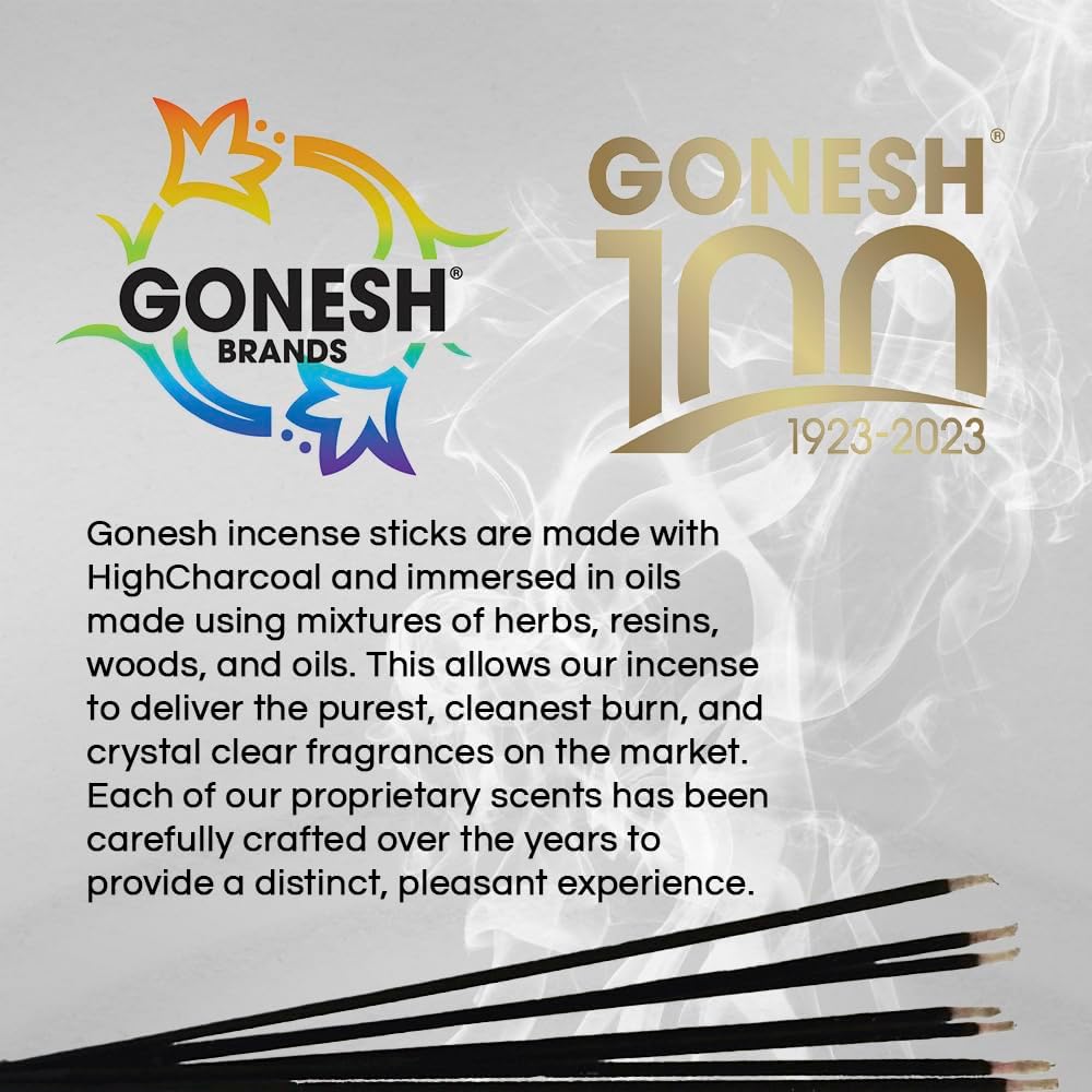 Gonesh Incense Sticks Variety Pack 12 Packs of 20