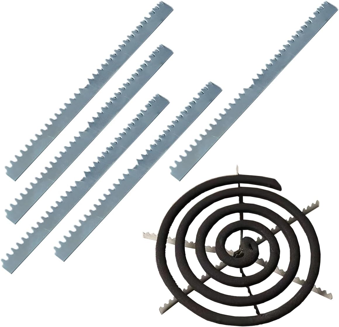 10 Pack Mosquito Coil Holder Grid Pad for Burning