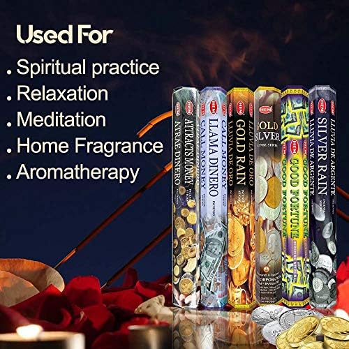 HEM Assorted Hexa Combo Incense Sticks
