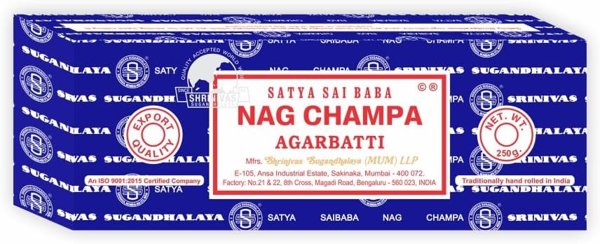 Satya Sai Baba Nag Champa Incense Sticks 250g