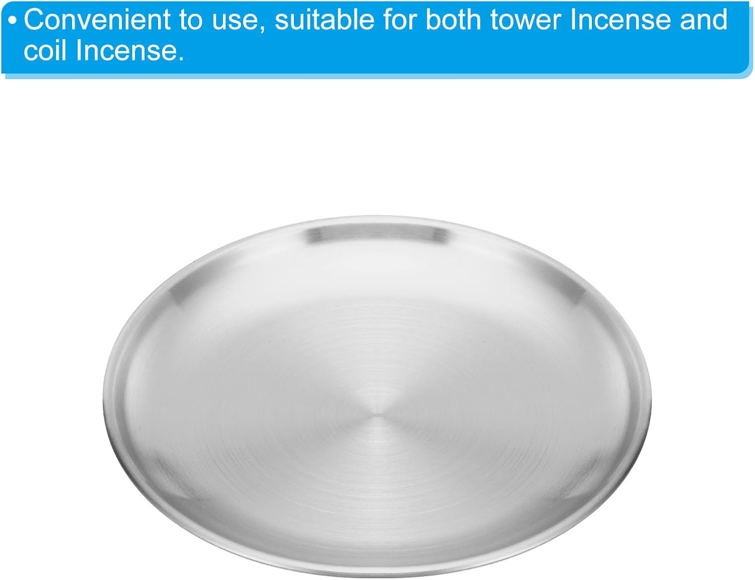 PATIKIL 55 Inch Incense Burner Plate 2 Pack