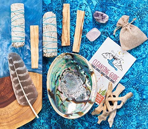 Blue River Sage Home Smudging Kit with Sage Sticks
