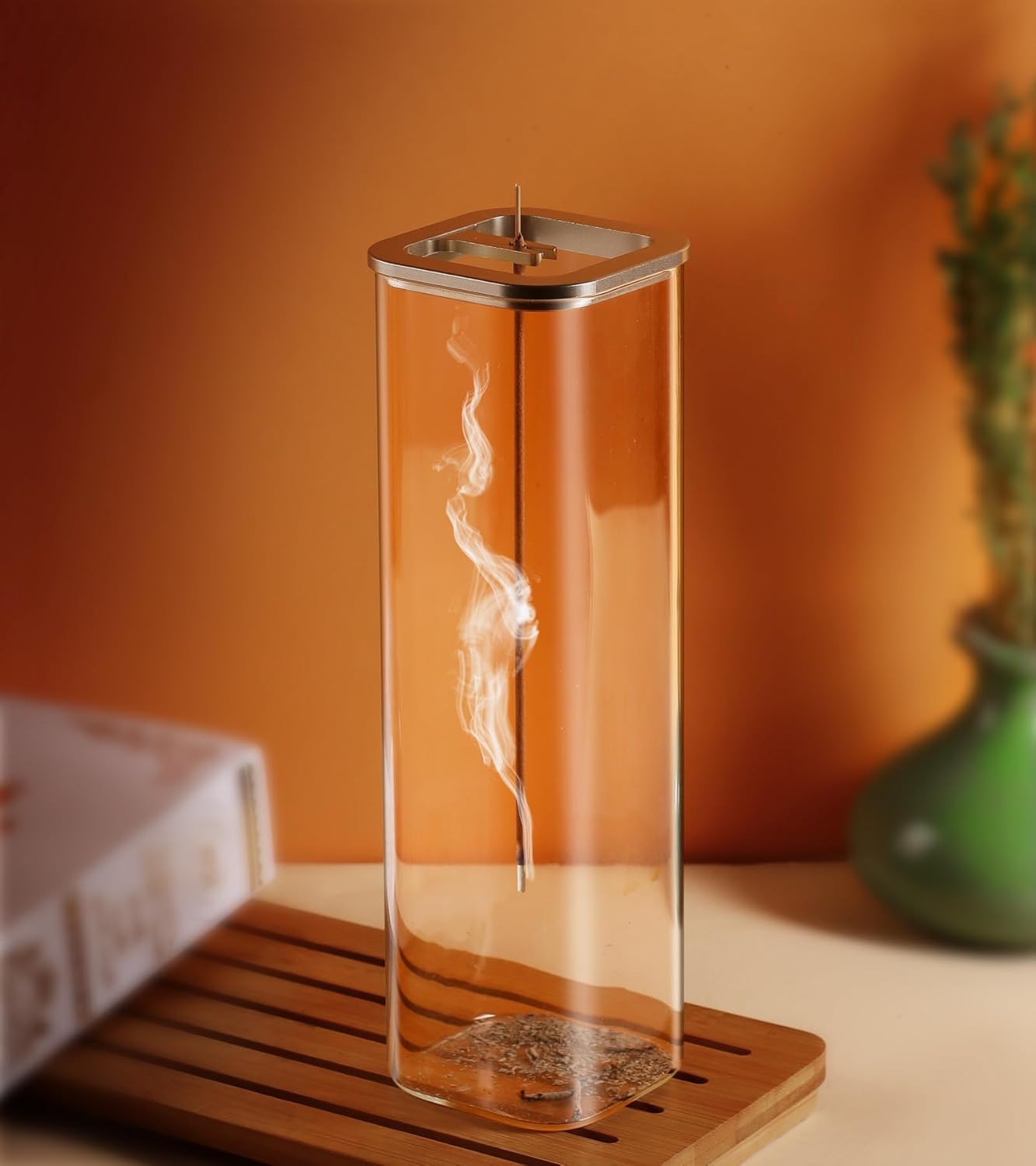 Eavida Incense Stick Holder with Anti-Ash Design