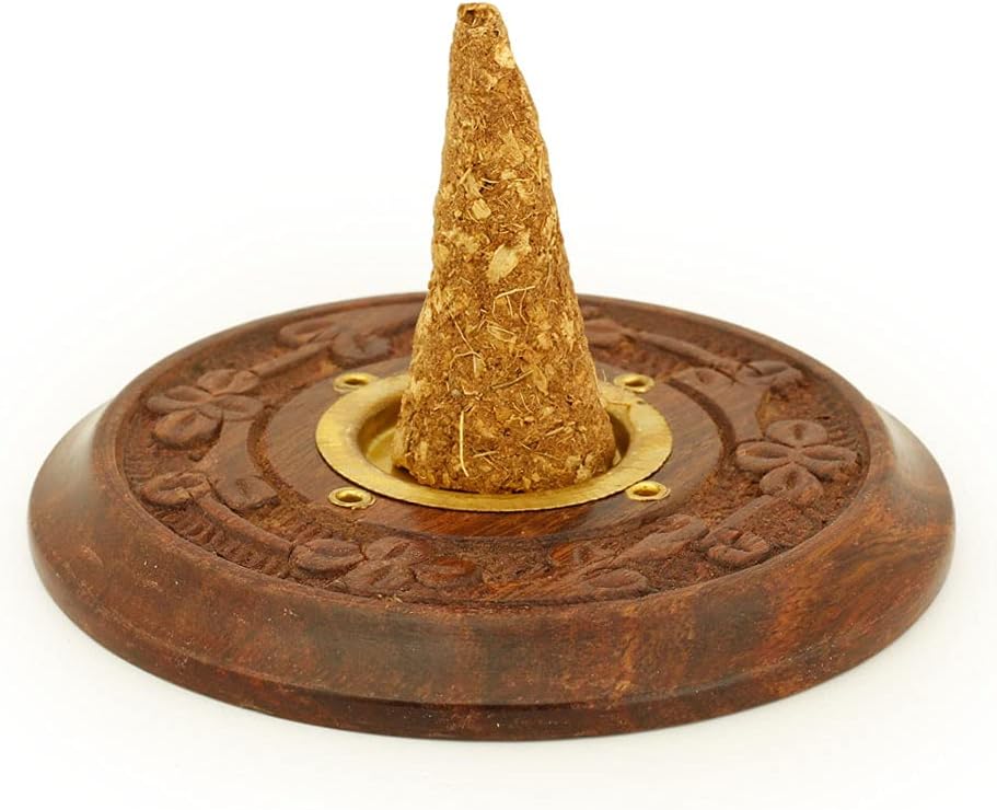 Palo Santo Incense Cones with Burner Kit - 6 Cones