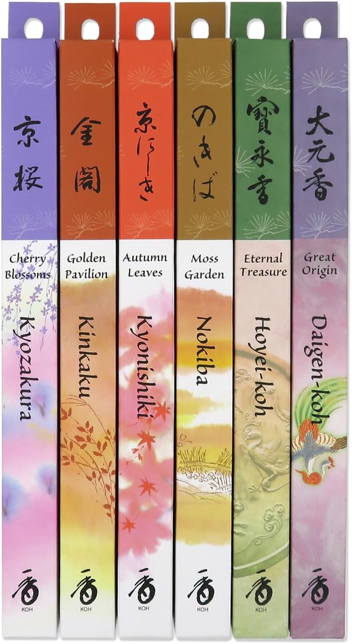 Shoyeido Daily Incense Assortment 6 Fragrances