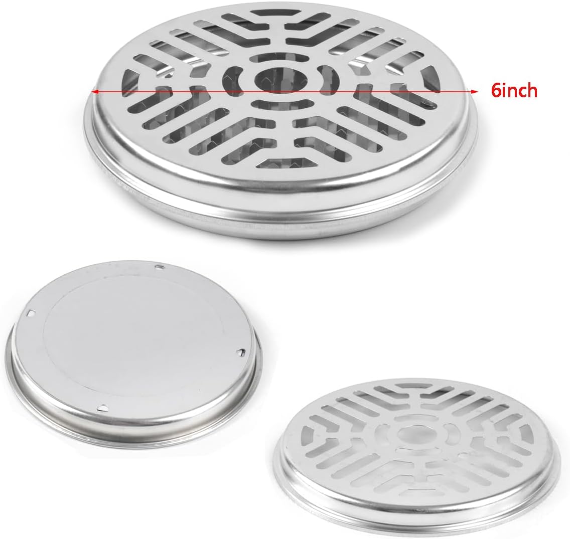 4 Pack Mosquito Coil Holders with Cover for Outdoor Use