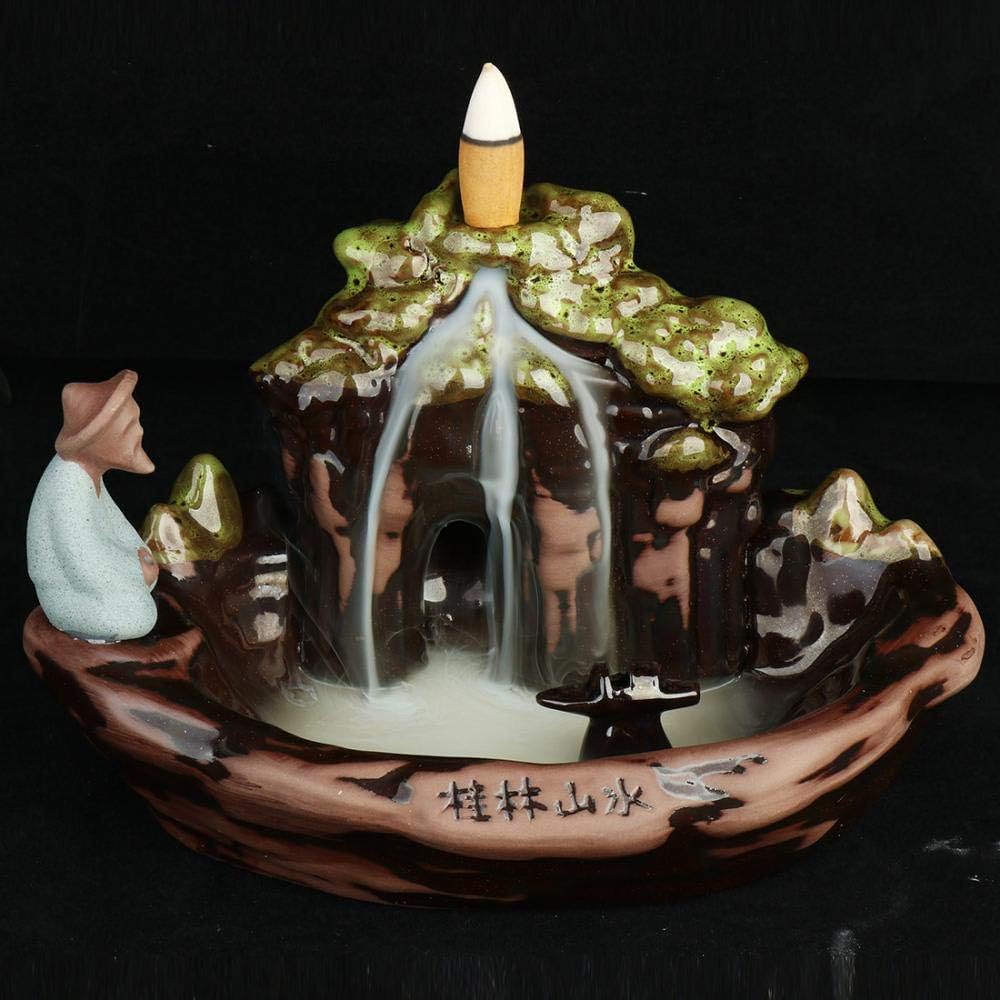 Guilin Landscape Incense Burner Porcelain Holder