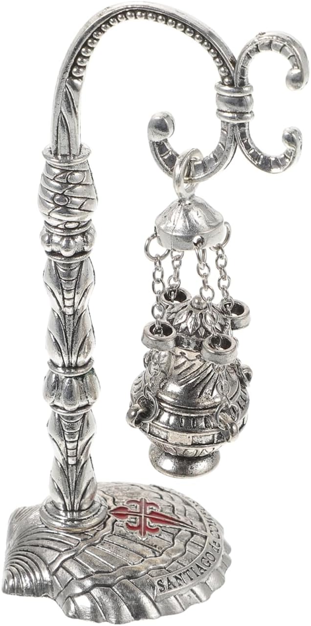 Amosfun Retro Incense Burner Vintage Decor