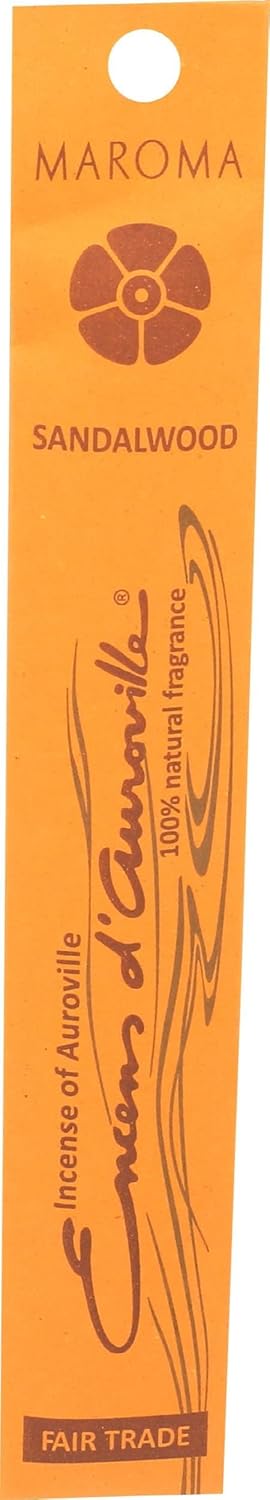 Maroma EDA Incense Sandalwood 10 Count