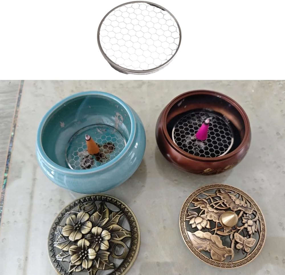 NentMent 5 Pack Charcoal Discs Burner Screen Replacement