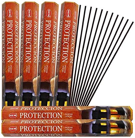Protection Incense Sticks and Holder Bundle