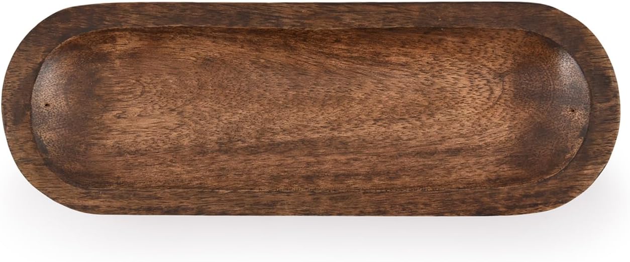 Kaizen Casa Incense Stick Holder Ash Catcher 11x4x1 Wood