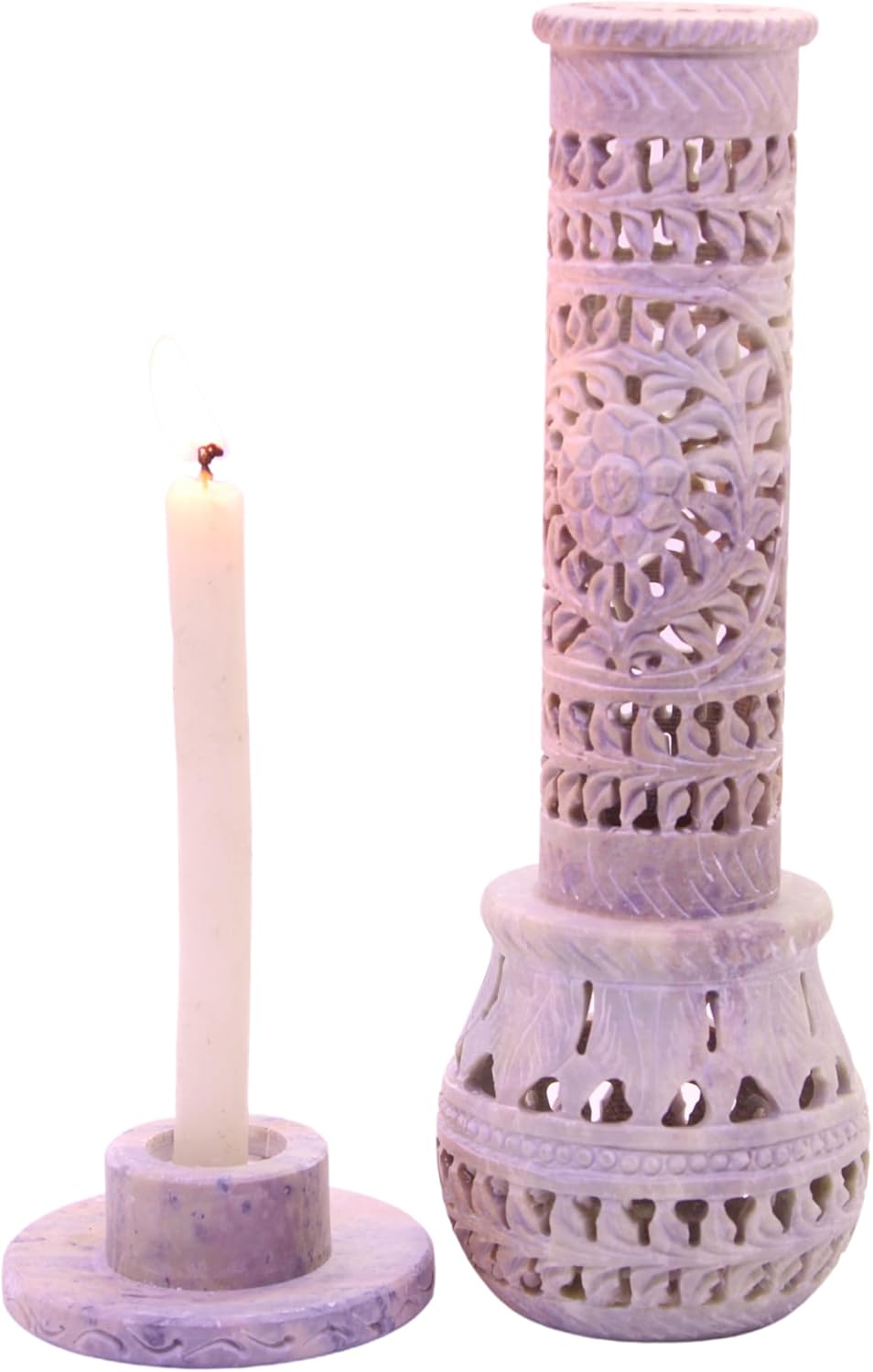 Carry Me Marble Soapstone Incense Holder