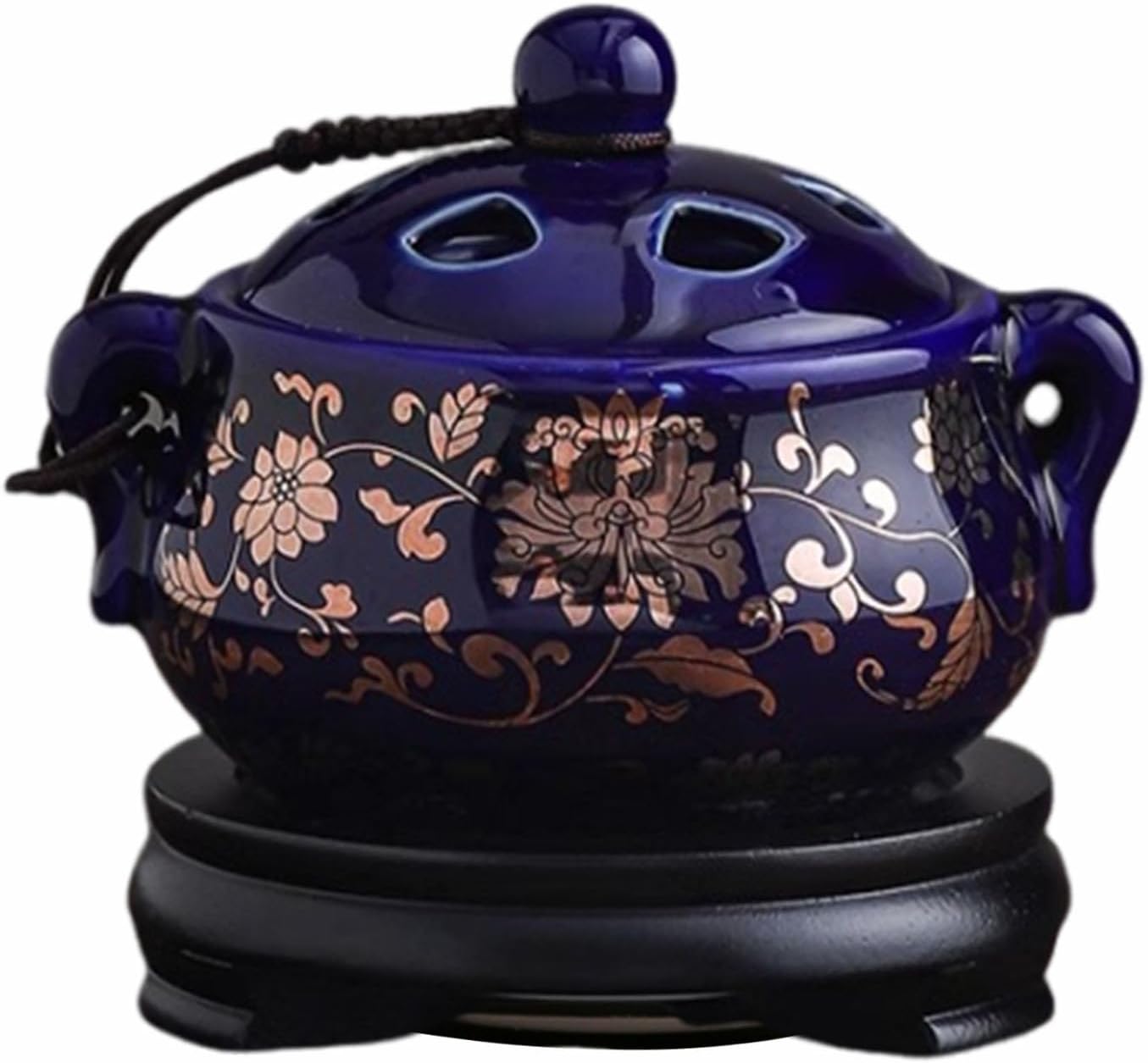 Electric Resin Burner with Timer and Adjustable Heat - Blue Gold