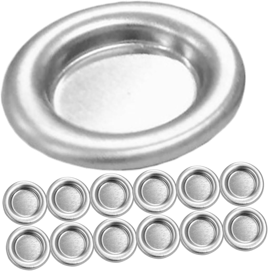 ABOOFAN 20 Pcs Alloy Incense Tray Burner for Home Decor