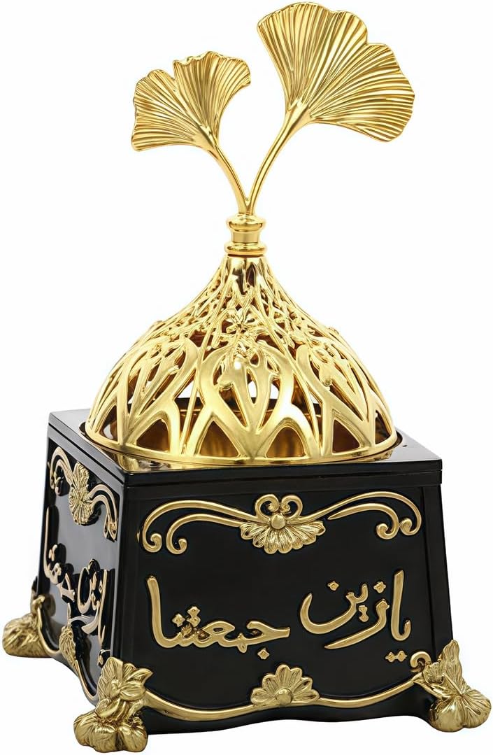 Zen Meditation Incense Burner - Resin Aromatherapy Decor for Home and Office