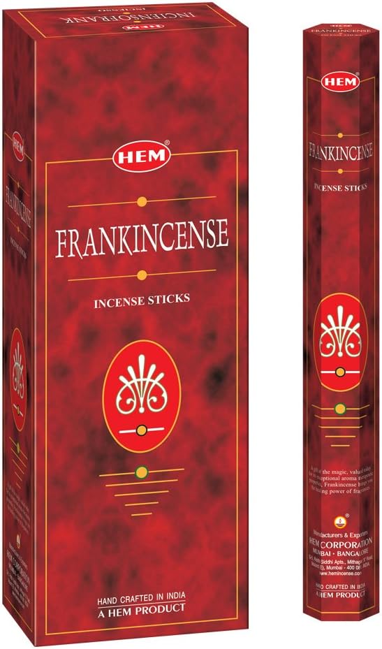 Frankincense Incense Box of Six 120 Sticks